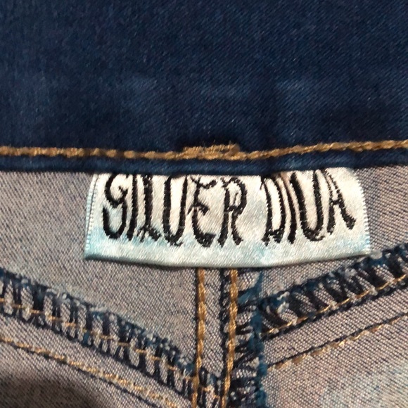 BRAND NEW Colombian push up jeans bright blue size medium 7-12 - Picture 3 of 5